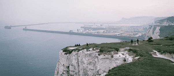 white cliffs of dover